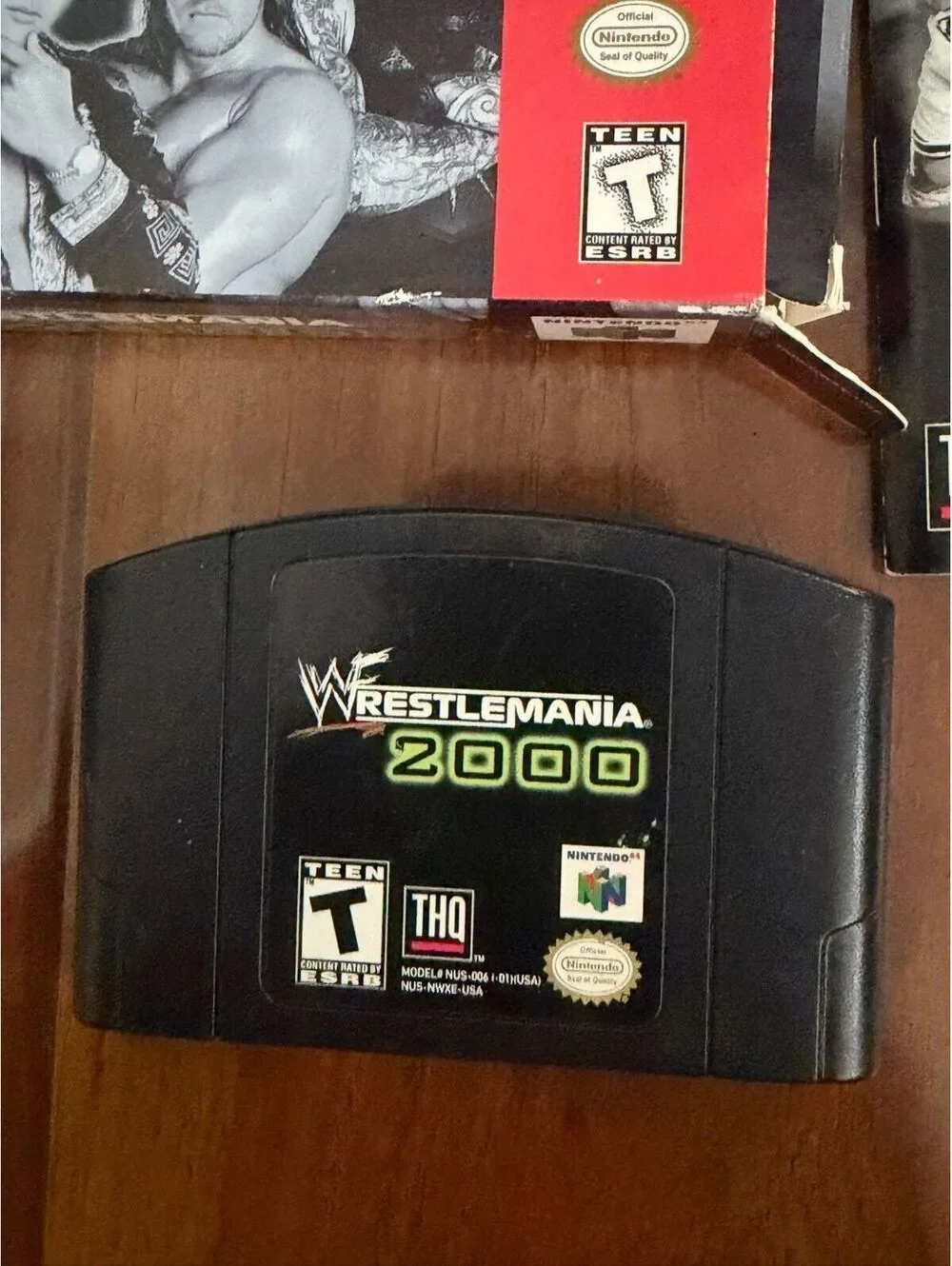 WWF WrestleMania 2000 (Nintendo 64, 1999) Complete In Box CIB